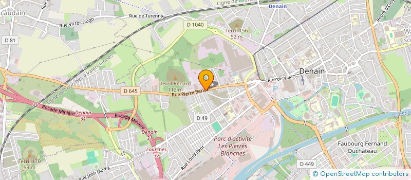 localisation de l'entreprise MONSIEUR VIOREL STEFAN  DENAIN