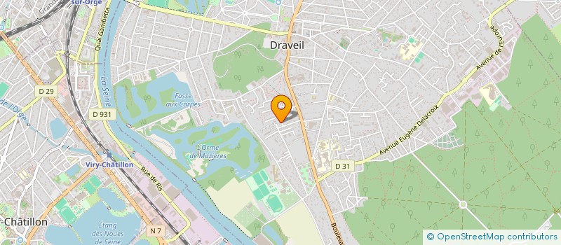 localisation de l'entreprise MONSIEUR VIOREL TOLAN à DRAVEIL
