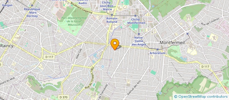 localisation de l'entreprise MONSIEUR VIOREL VADUVA à MONTFERMEIL