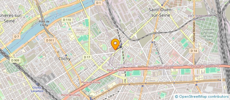 localisation de l'entreprise MONSIEUR VIRACBOT UNGSEAT à CLICHY
