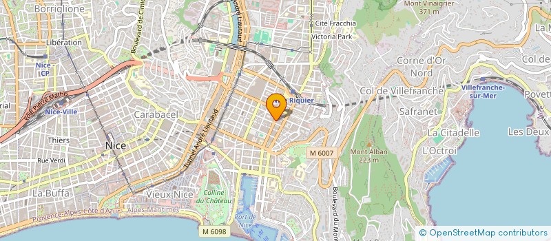 localisation de l'entreprise MONSIEUR VIRAK PICH à NICE
