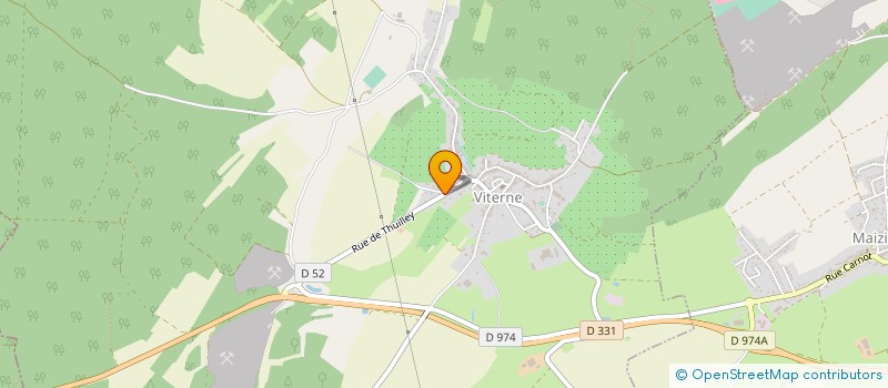 localisation de l'entreprise MONSIEUR VIRGIL BALTHAZARD  VITERNE