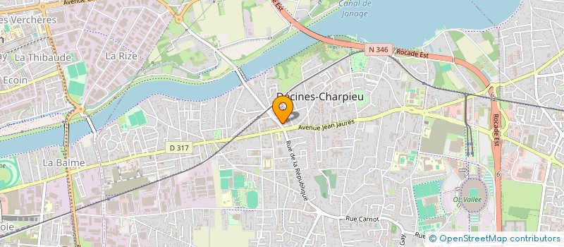 localisation de l'entreprise MONSIEUR VIRGIL CONSTANTIN  DECINES-CHARPIEU