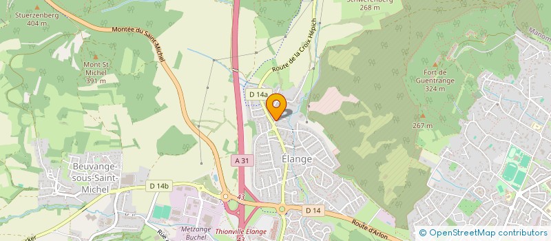 localisation de l'entreprise MONSIEUR VIRGIL CONSTANTIN  THIONVILLE