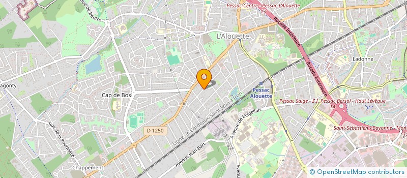 localisation de l'entreprise MONSIEUR VIRGIL FIEVET à PESSAC
