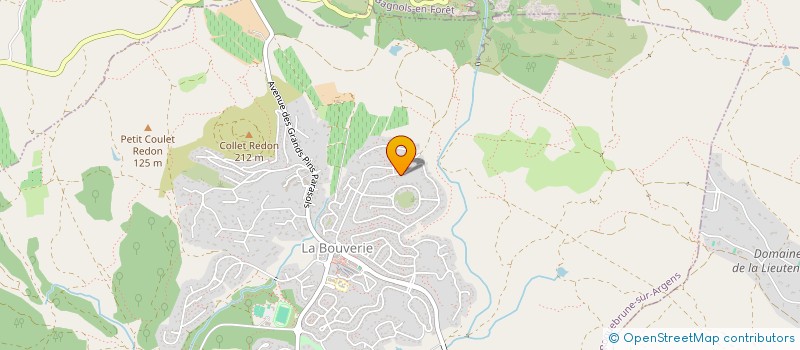 localisation de l'entreprise MONSIEUR VIRGIL LEPOLARD  ROQUEBRUNE-SUR-ARGENS