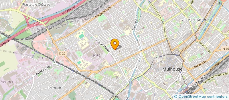 localisation de l'entreprise MONSIEUR VIRGIL LITA  MULHOUSE