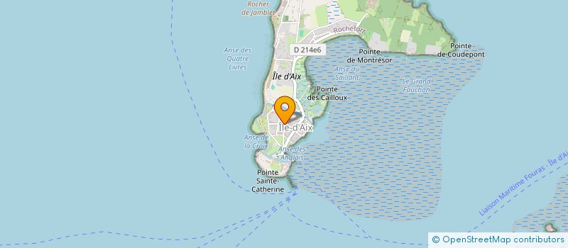 localisation de l'entreprise MONSIEUR VIRGIL LONGCHAMP  ILE-D'AIX