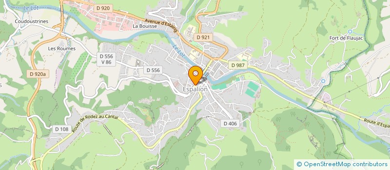 localisation de l'entreprise MONSIEUR VIRGIL MINEL MARCOVICI  ESPALION