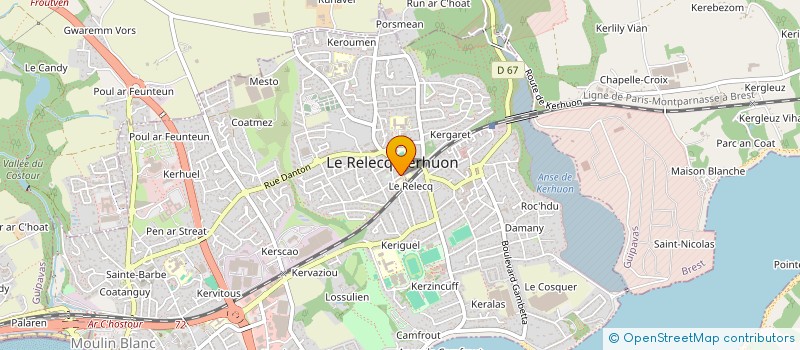 localisation de l'entreprise MONSIEUR VIRGIL STOICA  LE RELECQ-KERHUON