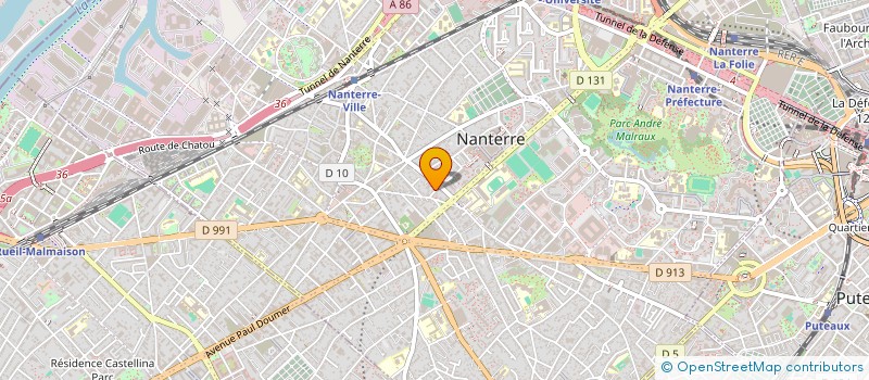 localisation de l'entreprise MONSIEUR VIRGIL VIRGIL ESTRADE  NANTERRE