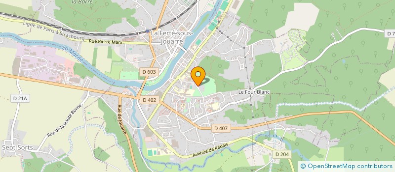 localisation de l'entreprise MONSIEUR VIRGILE BEAUREPAIRE à LA FERTE-SOUS-JOUARRE