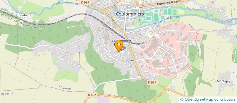 localisation de l'entreprise MONSIEUR VIRGILE BORDARAMPE à COULOMMIERS