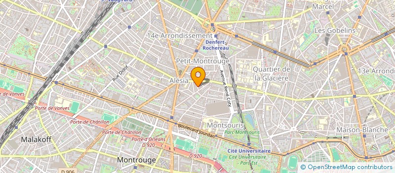 localisation de l'entreprise MONSIEUR VIRGILE CHARPENTIER  PARIS