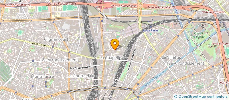 localisation de l'entreprise MONSIEUR VIRGILE DANTON  PARIS