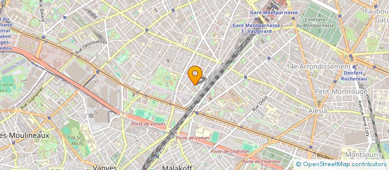 localisation de l'entreprise MONSIEUR VIRGILE DAVIH  PARIS