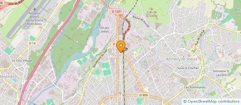 localisation de l'entreprise MONSIEUR VIRGILE DELAGE  SAINT-ISMIER