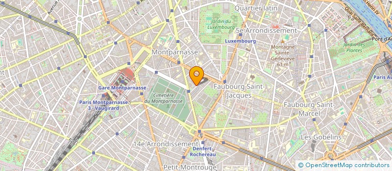 localisation de l'entreprise MONSIEUR VIRGILE DESURMONT  PARIS