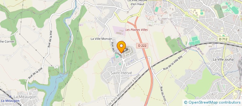 localisation de l'entreprise MONSIEUR VIRGILE DORY  PLOUFRAGAN