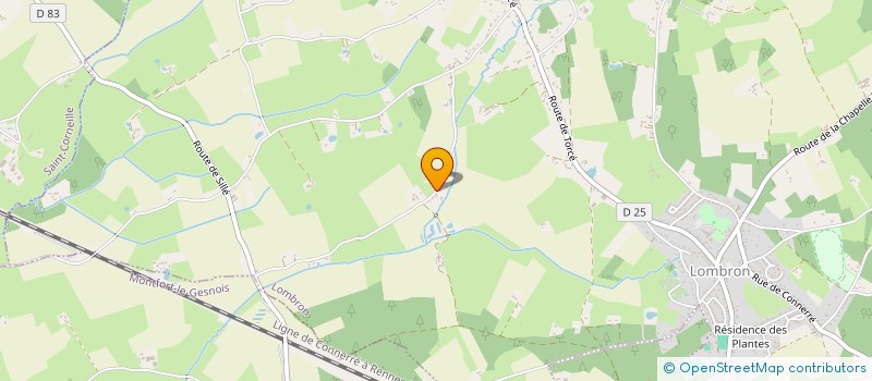 localisation de l'entreprise MONSIEUR VIRGILE DUMONT  LOMBRON