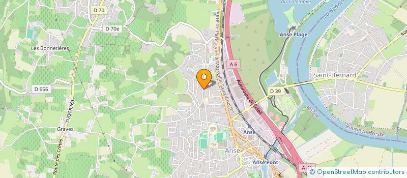 localisation de l'entreprise MONSIEUR VIRGILE ESCALLON  ANSE