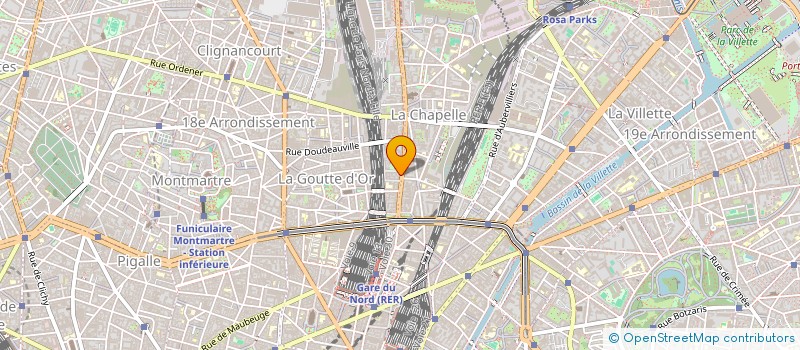 localisation de l'entreprise MONSIEUR VIRGILE GRANGIE  PARIS