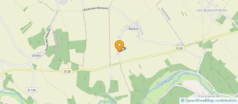 localisation de l'entreprise MONSIEUR VIRGILE HIBERT à FONTAINE-LES-RIBOUTS