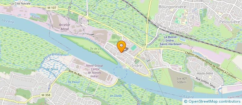 localisation de l'entreprise MONSIEUR VIRGILE LE BIGOT  INDRE