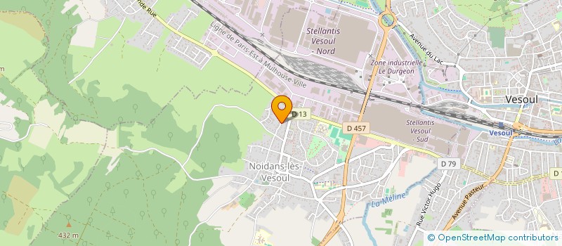 localisation de l'entreprise MONSIEUR VIRGILE LEFEBVRE à NOIDANS-LES-VESOUL