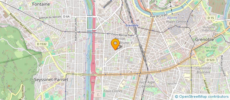 localisation de l'entreprise MONSIEUR VIRGILE MOUCHIROUD à GRENOBLE