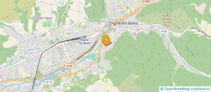 localisation de l'entreprise MONSIEUR VIRGILE PESCE à DIGNE-LES-BAINS