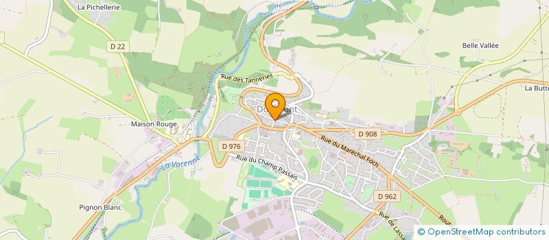 localisation de l'entreprise MONSIEUR VIRGILE PIGNOT à DOMFRONT-EN-POIRAIE