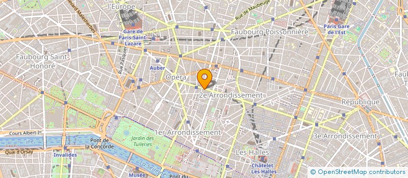 localisation de l'entreprise MONSIEUR VIRGILE SERVANT-VOLQUIN  PARIS