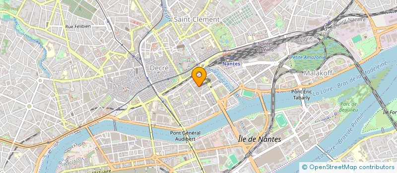 localisation de l'entreprise MONSIEUR VIRGILE SURLEAU à NANTES
