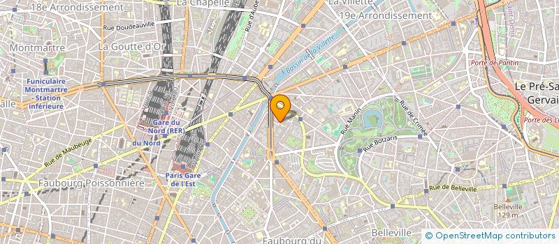 localisation de l'entreprise MONSIEUR VIRGILE TEXIER  PARIS