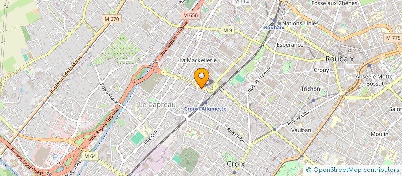 localisation de l'entreprise MONSIEUR VIRGILE VATIN à CROIX