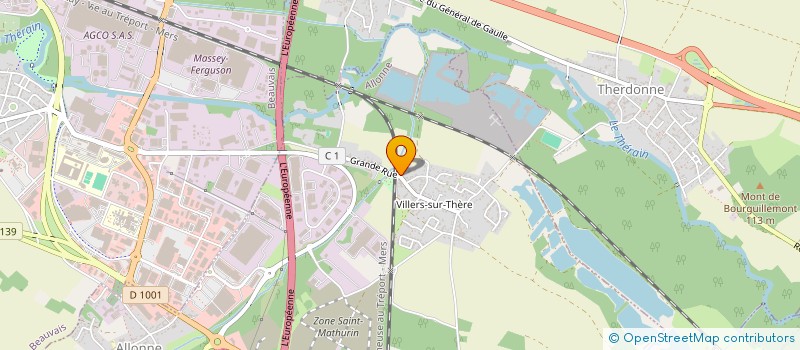 localisation de l'entreprise MONSIEUR VIRGILE VIEUBLED  ST MARTIN LE NOEUD