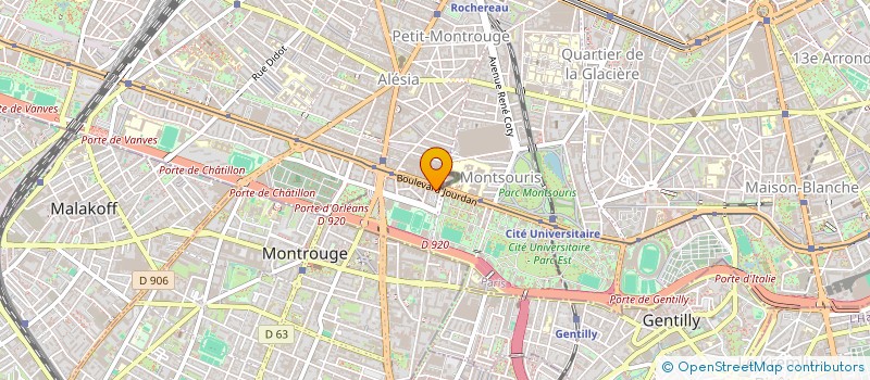 localisation de l'entreprise MONSIEUR VIRGILE VIRGILE DRIAY  PARIS