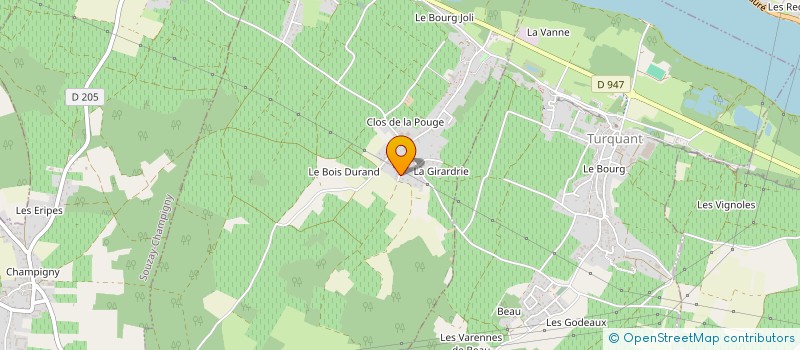 localisation de l'entreprise MONSIEUR VIRGILIO DOS SANTOS GRANGEIA à PARNAY