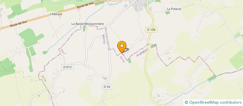 localisation de l'entreprise MONSIEUR VIRGINIEN BONHOMME à TINCHEBRAY-BOCAGE