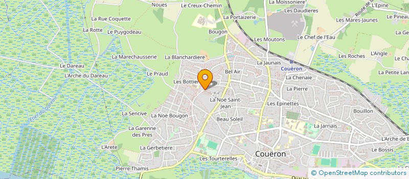 localisation de l'entreprise MONSIEUR VISAR HASVATAJ à COUERON