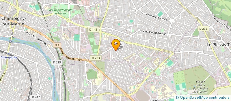 localisation de l'entreprise MONSIEUR VISHAL GAREWAN à CHAMPIGNY-SUR-MARNE