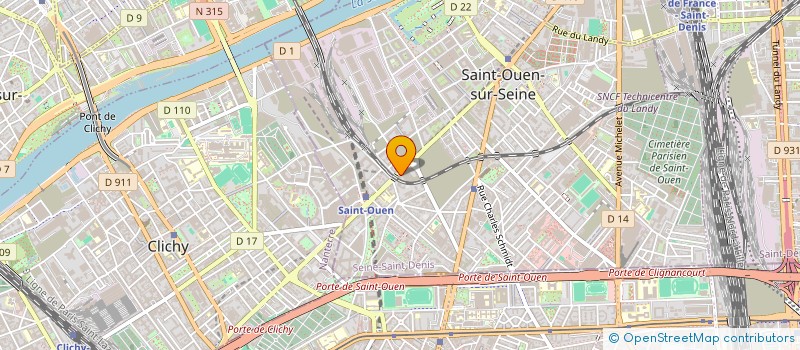 localisation de l'entreprise MONSIEUR VISSITH PEN à SAINT-OUEN-SUR-SEINE