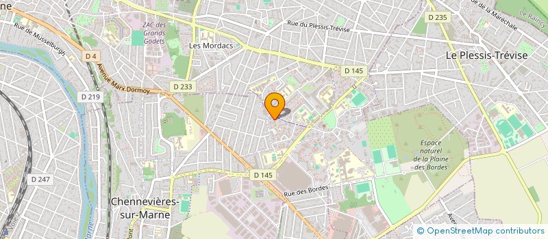 localisation de l'entreprise MONSIEUR VITA MPANZU  CHENNEVIERES-SUR-MARNE