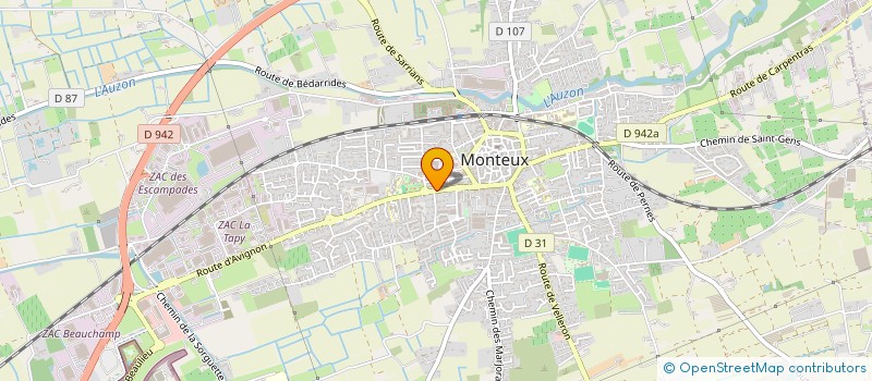 localisation de l'entreprise MONSIEUR VITAL DELESNERAC-DEMENIVILLE  MONTEUX