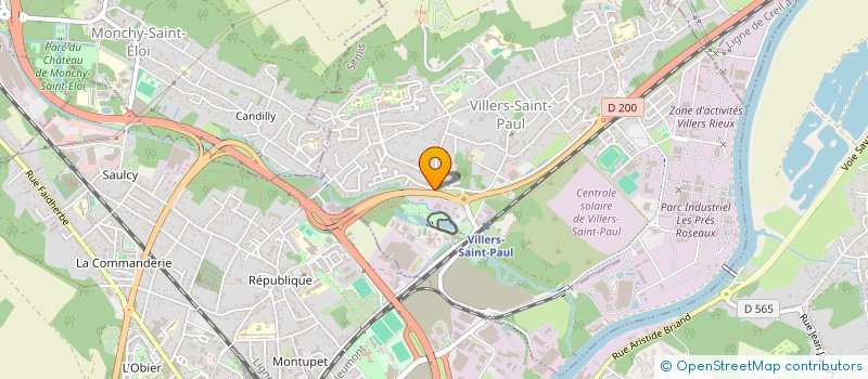 localisation de l'entreprise MONSIEUR VITAL MBADU KIBANGU  VILLERS-SAINT-PAUL