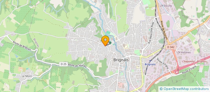 localisation de l'entreprise MONSIEUR VITAL PICHON  ORLIENAS