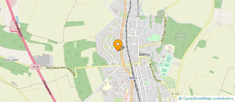 localisation de l'entreprise MONSIEUR VITAL SAMMARCELLI  MERU