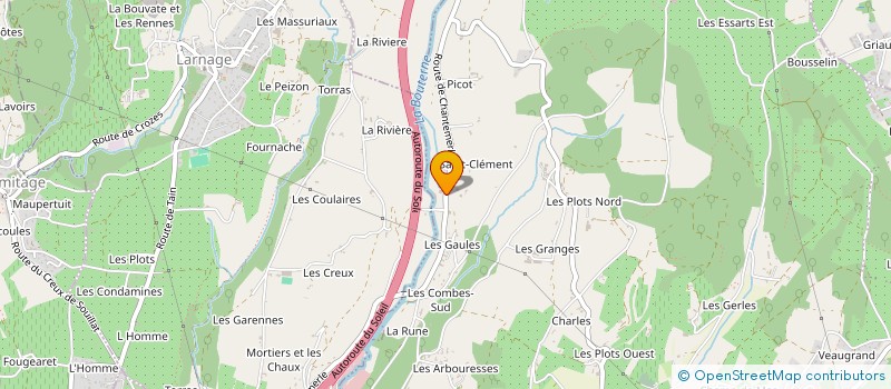 localisation de l'entreprise MONSIEUR VITAL SELLIER  MERCUROL-VEAUNES