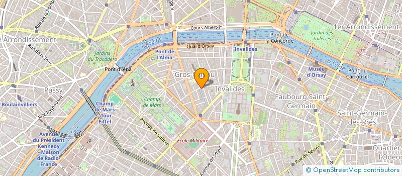 localisation de l'entreprise MONSIEUR VITALE BODARD  PARIS